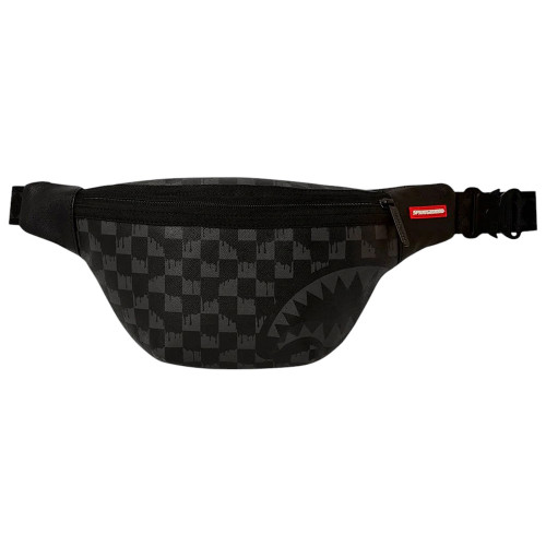 Sprayground Τσαντάκι μέσης Hangover Drip Grey Check Savvy Cross-Body